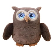 AI Interactive Plush Owl Toy, Talking Smart Companion for Kids Desk, Cuddly Stuffed Animal Gift