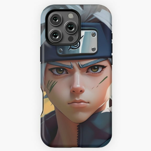 AI Kakashi Anime Manga Fan Art Phone Case for iPhone 16 15 14 13 12 11 Pro Max