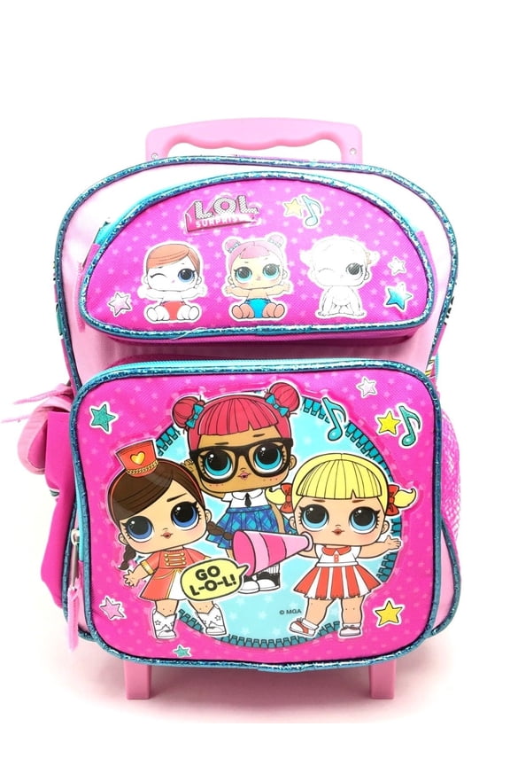 AI LOL Surprise Small 12" Rolling Backpack