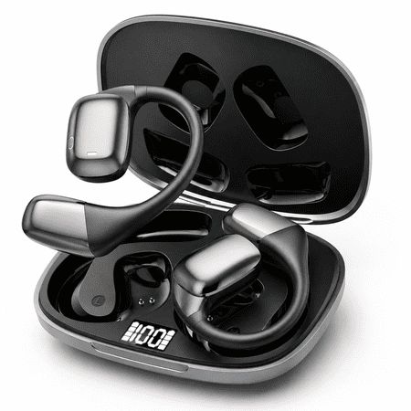 AI Translation Earbuds Real Time, 144 Language Translator Earbuds Wireless Bluetooth Earbuds for Music, Calls, Travel, Work and Language Learning