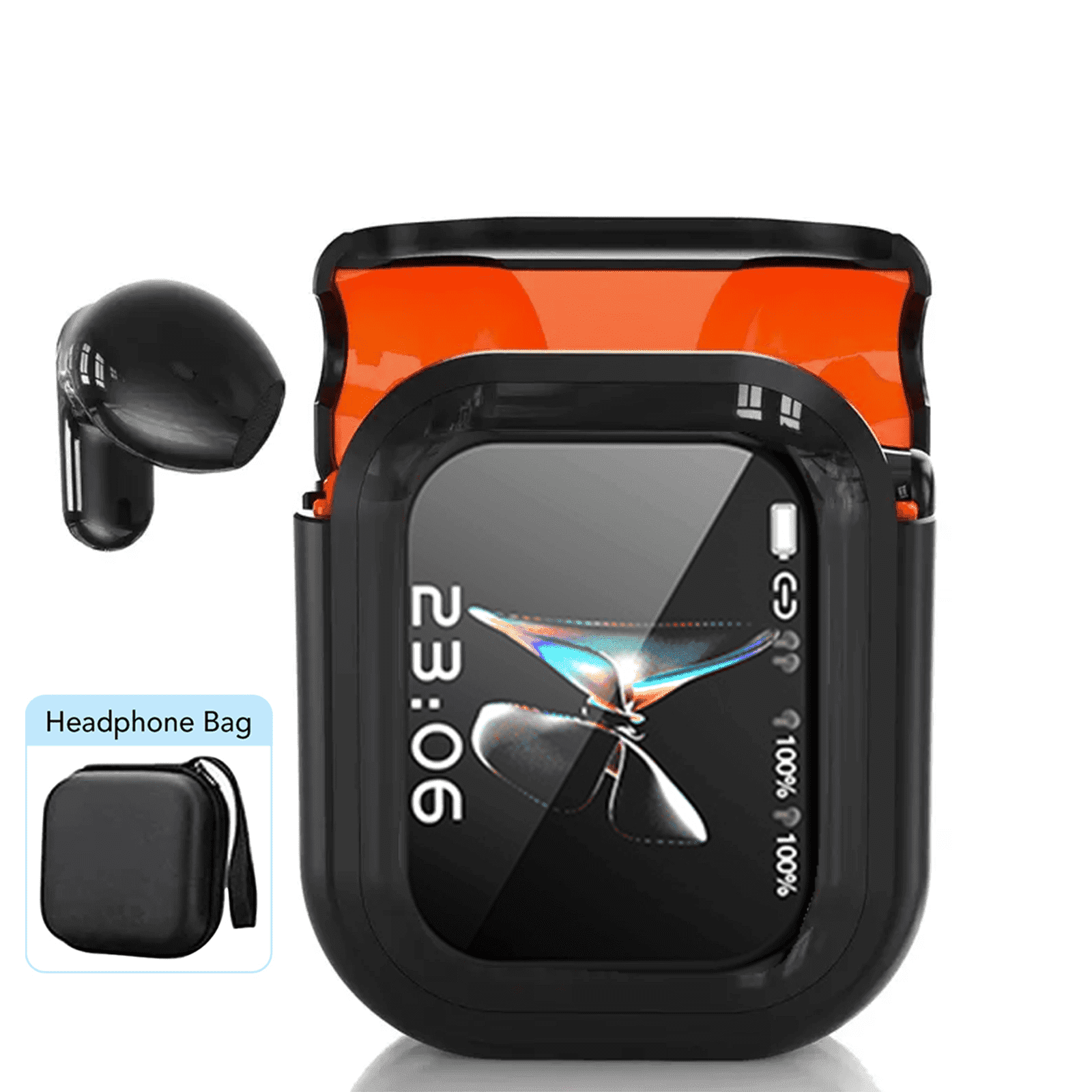 HTC NE20 AI Translation Earbuds Bluetooth6.0 Earbuds Real Time for 144 Languages Translator Device with 36H Playtime in Ear Headphons
