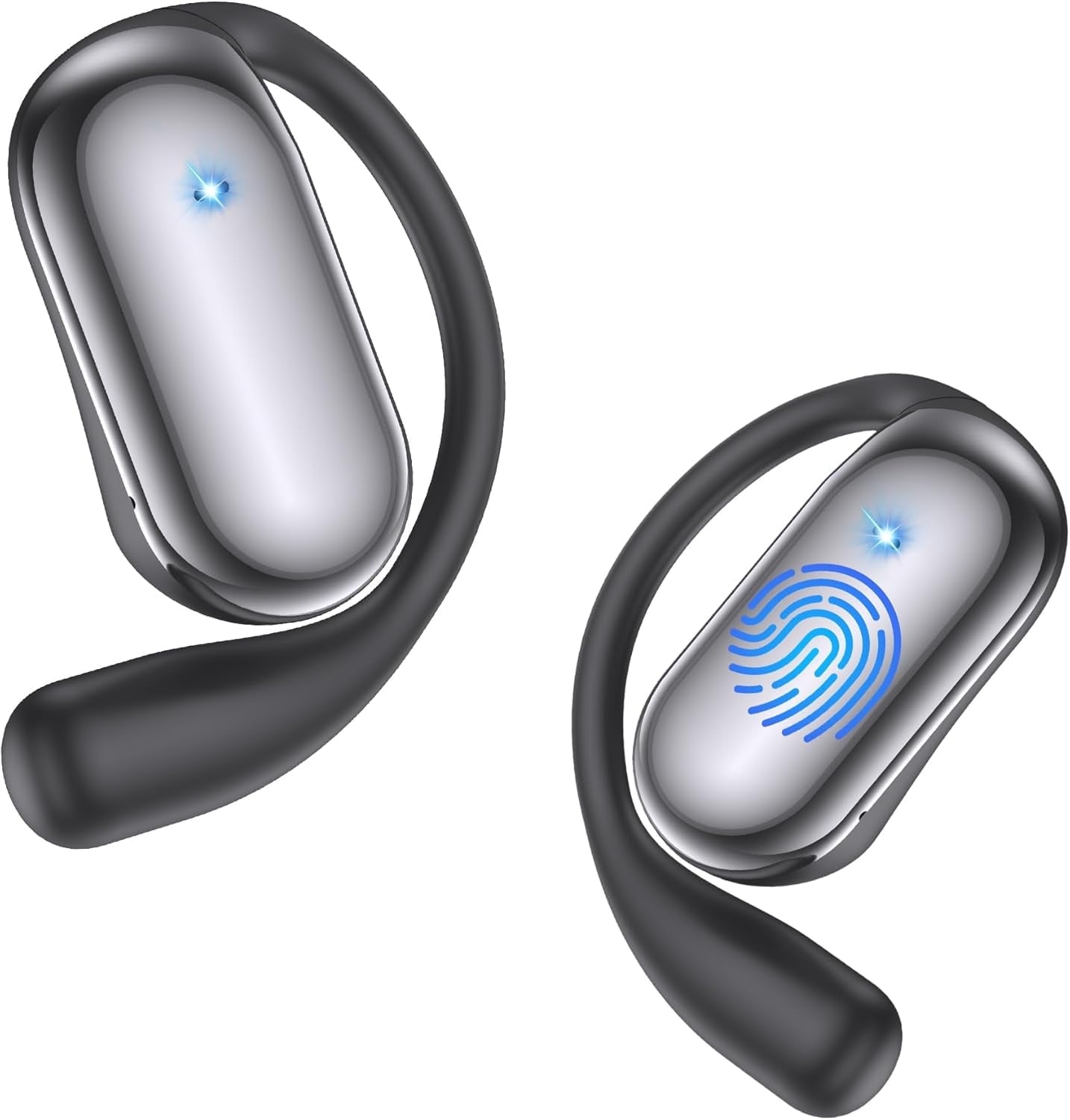 AI Language Translation Earbuds Real-Time, 144 Languages & Accents, Audifonos Traductores Ingls Espaol, Compatible with Ios & Android, Ideal for Travel, Business, Learning (Deep Black)