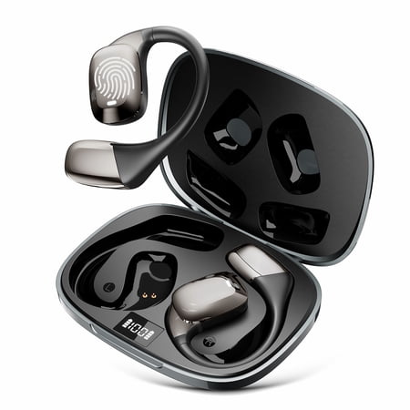 Translation Earbuds Real Time, No Subscription, 144 Languages Translator Earbuds, 3-in-1 AI Bluetooth Earbuds, Open Earbuds with Clear Voice Pickup for Travel, Learning & Daily Use/Gifts for Men