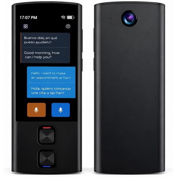 AI Language Translator Device, Voice-Text Translator Device in 138 Languages For Business and Learning, Online/Offline/ChatGPT/Photo Translation