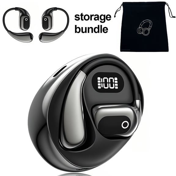 AI Language Translator Earbuds, OWS Wireless 5.2 Open-Ear Buds with Real-Time 144-Language Translation for Travel, Business & Learning, 3-in-1 Bluetooth Headphones, Audifonos, Noise Cancelling