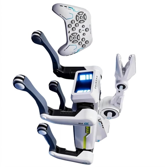 AI Machine Dog Toy Remote Control AI Intelligent Pet Voice Control Remote For Kids Playtimes Educational