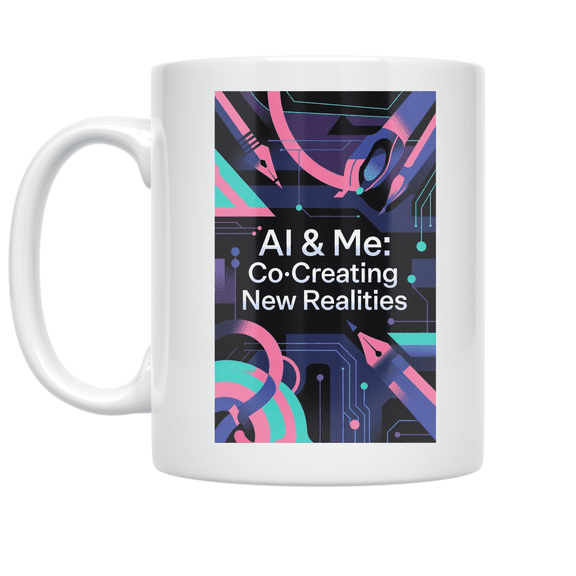 AI & Me: Co-Creating New Realities - Creative Tech Enthusiast - 11 oz Ceramic Coffee Mug