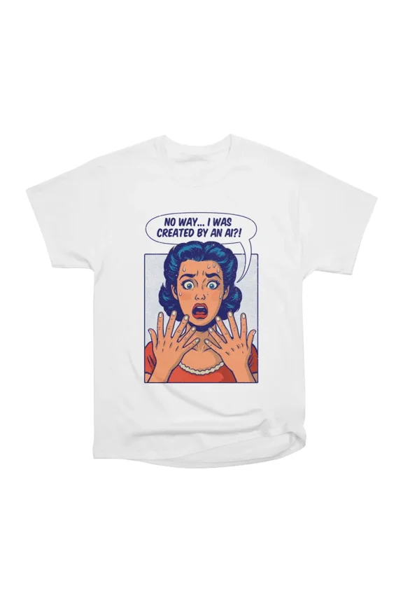 AI Panic T-Shirt Tee Gift For Him Merch For Her Apparel For Friend