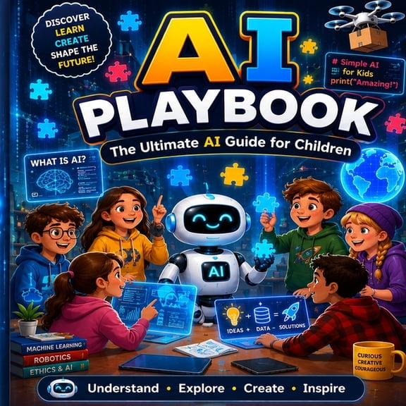 AI Playbook: The Ultimate AI Guide for Children, (Paperback)