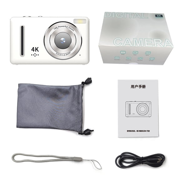 AI Powered 4K Digital Camera Custom Intelligent Software System High Definition Portable Camera