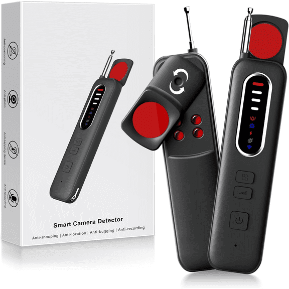 AI Powered 7 in 1 Hidden Camera Detectors,Anti Spy RF Signal Scanner, Infrared GPS Tracker Finder & Bug Detector&Camera Detector for Hotels, Bathrooms, Cars & Offices