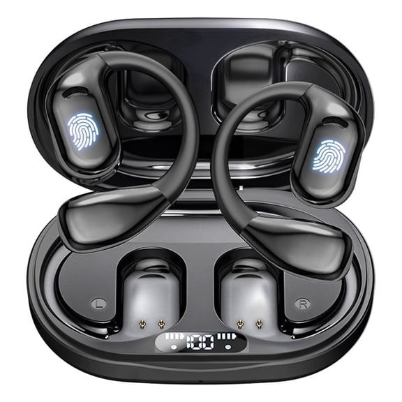 AI-Powered Translation Earbuds,144-Language Real-Time Bluetooth Headphones Translator, HD Surround Sound Deep Bass, Scratch-Resistant Translating Earbuds Device for iOS/Android
