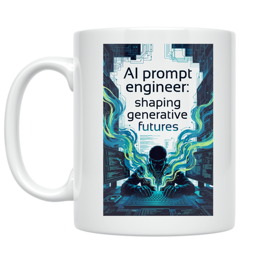 AI Prompt Engineer Decor - Tech Enthusiast - 11 oz Ceramic Coffee Mug