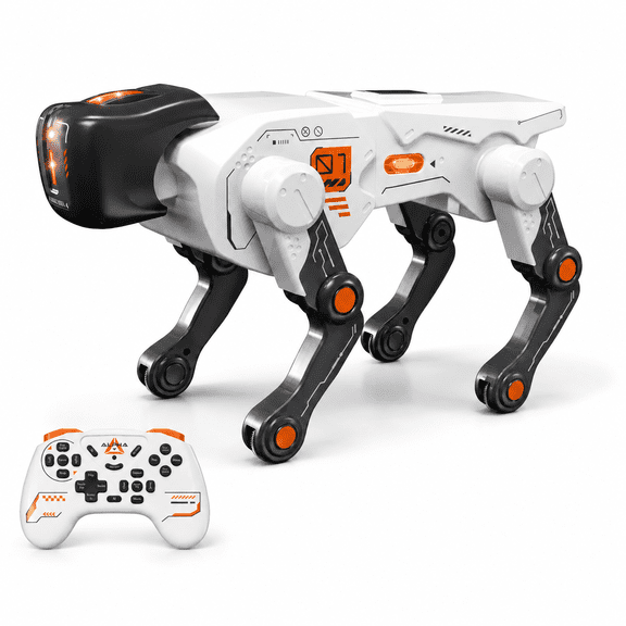 AI RC Robot Dog with Programmable Actions & Stunts, Ages 8+