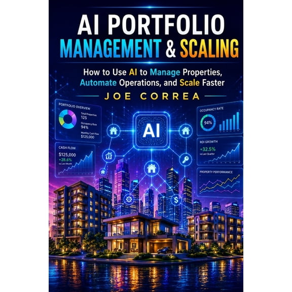 The AI Real Estate Investing AI Portfolio Management & Scaling: How to Use AI to Manage Properties, Automate Operations, and Scale Faster, Book 9, (Paperback)