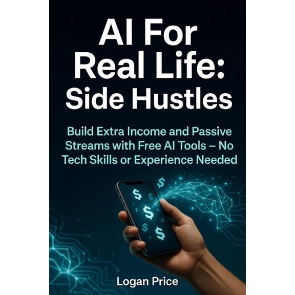AI for Real Life AI for Real Life: Side Hustles: Build Extra Income and Passive Streams with Free AI Tools - No Tech Skills or Experience, (Paperback)