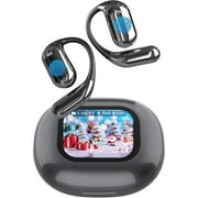 AI Real-Time Translation Earbuds, 144 Languages, Two-Way Translator Earbuds, Bluetooth 5.4 HD Sound, Multi-Mode Translating Earbuds for Travel Business Learning Compatible with iOS & Android