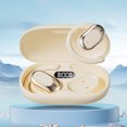 thumbnail image 1 of AI Real-Time Translation Earbuds, 144 Languages, Two-Way Translator Earbuds, Bluetooth, HD Sound, Multi-Mode Translating Earbuds for Travel, Business, Learning, Compatible with iOS & Android (Beige), 1 of 6
