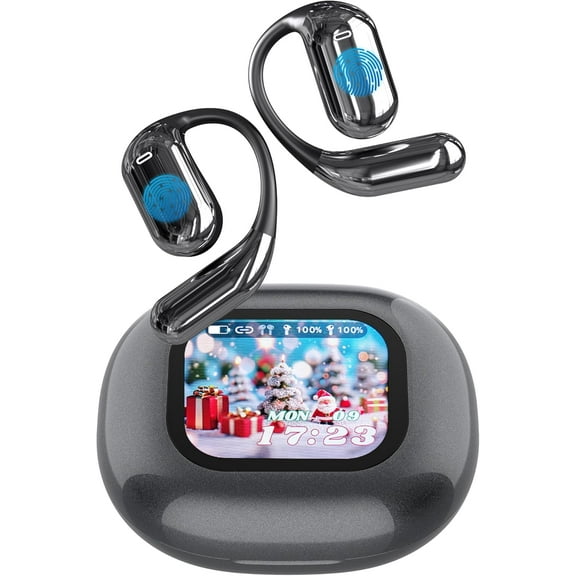 AI Real-Time Translation Earbuds, 144 Languages, Two-Way Translator Earbuds, Bluetooth, HD Sound, Multi-Mode Translating Earbuds for Travel, Business, Learning, Compatible with iOS & Android