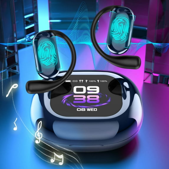 Real-Time Translation Earbuds, Headphones Language Translation, Two-Way Translator Earbuds, HD Sound, Bluetooth, Multi-Mode Translating Earbuds for Travel, Business, Learning, Compatible