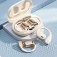 thumbnail image 1 of AI Real-Time Translation Earbuds with HD Recording, Wireless Bluetooth Headset Supporting Multiple Languages, Secure Ear-Hook Design with Long Battery Life for Travel & Business, 1 of 5