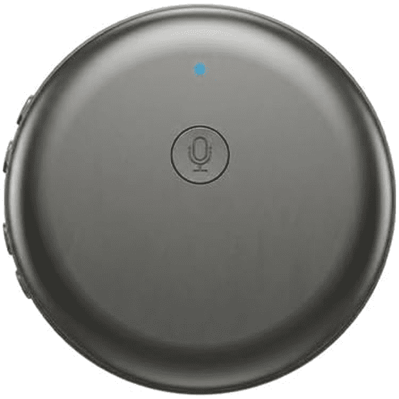 AI Real-Time Translator & Language Tutor, Smart Language Translator Device, Voice Translator, APP Control AI Translation Assistant for Travel, Ai102-black