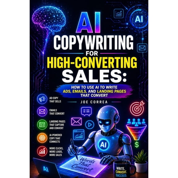 AI Sales Revolution AI Copywriting for High-Converting Sales: How to Use AI to Write Ads, Emails, and Landing Pages That Convert, Book 2, (Paperback)