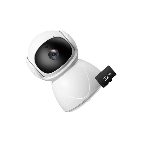 AI Security Camera, 2-Way & Motion Detection for Indoor/Outdoor
