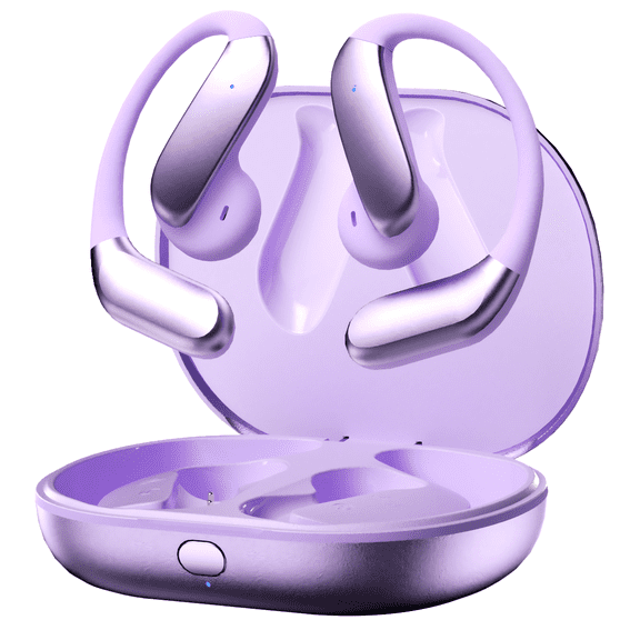 AI Smart Bluetooth Translation OWS Earbuds, 4-in-1 Real-Time Language Translator, 164 Languages Supported, No Subscription Fee, Deep Bass Full-Range Premium Audio for Travel & Daily Use
