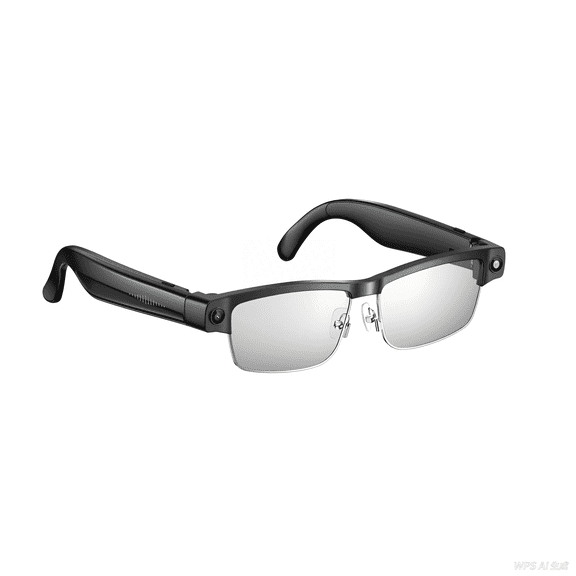 AI Smart Glasses 4K Camera 8MP, GPT Vision, Voice Control, Bluetooth Call, UV Blue Light Sunglasses