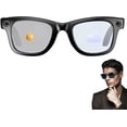 thumbnail image 1 of AI Smart Glasses, 800W Camera & 1080P Video, Smart Glasses with Camera and Bluetooth, AI Glasses for Calls & Musi,UV Protection,Anti-Blue Light Glasses Everyday Wear (Colour Change), 1 of 9