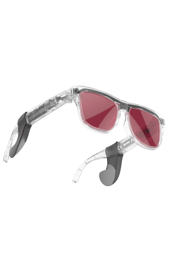 AI Smart Glasses 8MP Camera With Image Stabilization Translation 2GB
