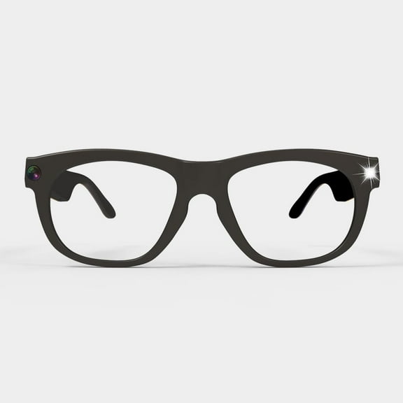 AI Smart Glasses Built-in Chat GPT, 8MP Camera,AI Translation 26 Languages, Assistant and Voice Control, WiFi 2.4G,Bluetooth 5.4 Intelligent Glasses,Built-in 16GB Memory