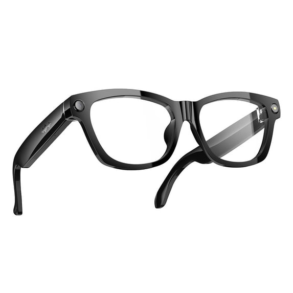 AI Smart Glasses with Camera, 4K HD Video & Photo Capture, Real-Time Translation, Recording Glasses with AI Assistant, Open-Ear Audio, Object Recognition, Bluetooth, for Travel