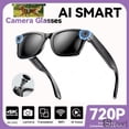 thumbnail image 1 of AI Smart Glasses With Camera, Hands-Free Video Recording, Real-Time 100+ Language Translation, Bluetooth Calls & Music, Titanium Frame For Outdoor Travel Sports, 1 of 34