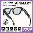 thumbnail image 1 of AI Smart Glasses With Camera, Hands-Free Video Recording, Real-Time 100+ Language Translation, Bluetooth Calls & Music, Titanium Frame For Outdoor Travel Sports, 1 of 34