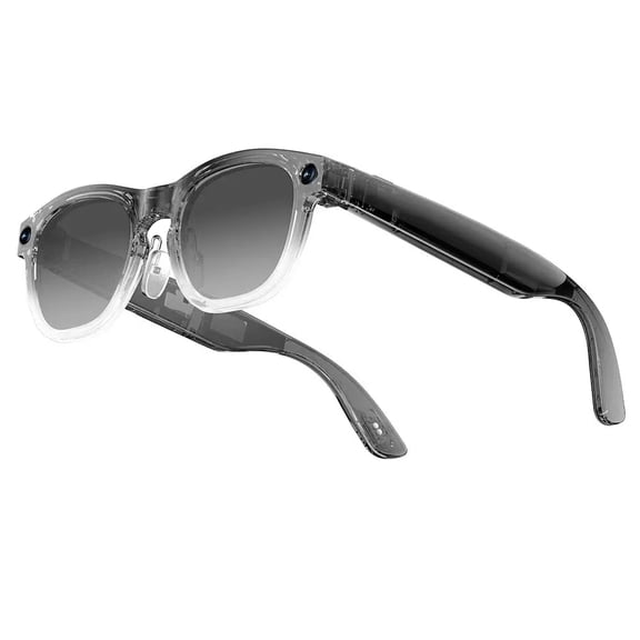 AI Smart Glasses Image Stabilization Photo Recognition Camera Sunglasses for Daily Use