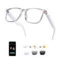 thumbnail image 1 of AI Smart Glasses for Man & Women, Wireless Bluetooth Music Sunglasses with 164 Languages Translation Photochromic Lenses for Sports Travel Driving Business, 1 of 7