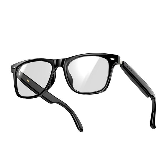 Smart Glasses for Men and Women with Voice intelligent assistant, Bluetooth Sunglasses, Music Playback, Hands-Free Calls, UV&Blue Light Protection Remove it will Automatically Shut Down