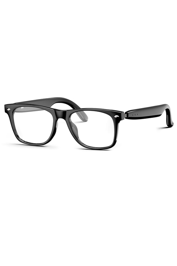 Smart Glasses for Men and Women with Voice Intelligent Assistant, Bluetooth Sunglasses, Music Playback, Hands-Free Calls, UV&Blue Light Protection Remove It Will Automatically Shut Down