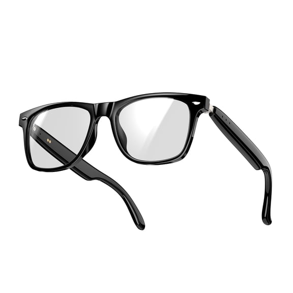 Smart Glasses for Men and Women with Voice intelligent assistant, Bluetooth Sunglasses, Music Playback, Hands-Free Calls, UV&Blue Light Protection Remove it will Automatically Shut Down