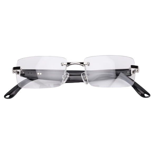 AI Smart Glasses Real Time Language Translator 180mAh Built-in Battery Bluetooth 5.4 Noise Reduction Multifunctional Smart Glasses, Silver / 10 inches