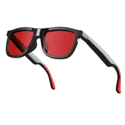 AI Smart Glasses with Real-Time Translation, Electrochromic Lenses, Adjustable Brightness, Open-Ear Audio, Hands-Free Calls and Music Control, Ultra-Light Comfort for Cycling
