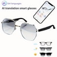 thumbnail image 1 of AI Smart Glasses, Supporting Touch Control And AI Chat GPT Model. AI Intelligence, 8 Million Pixel HD, Anti-shake Function. Real-time Translation. Blue Light Protection, Dual Microphones, 1 of 13