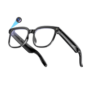 AI Smart Glasses with Camera, 1080P Video Recording, Real-Time Translation & Voice Assistant, Polarized Sunglasses