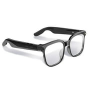 AI Smart Glasses with Camera & ChatGPT, 8MP HD Camera, Hands-Free 1080P Video, Real-Time Translation, 7H Playtime, Open-Ear Audio
