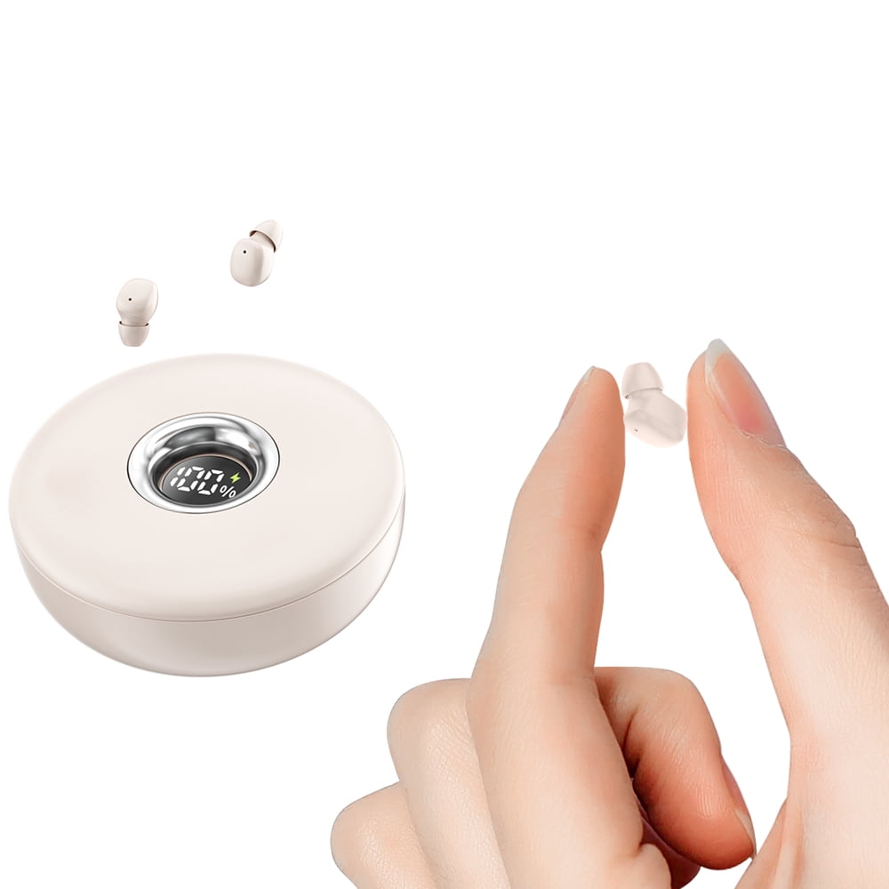 AI Smart Mini Invisible Sleep Wireless Bluetooth Headphones,Wireless Earbuds,Sleep Earbuds Side Sleepers, Invisible Headphones, Bluetooth Headset, Perfect for Side Work Study Hiking and More
