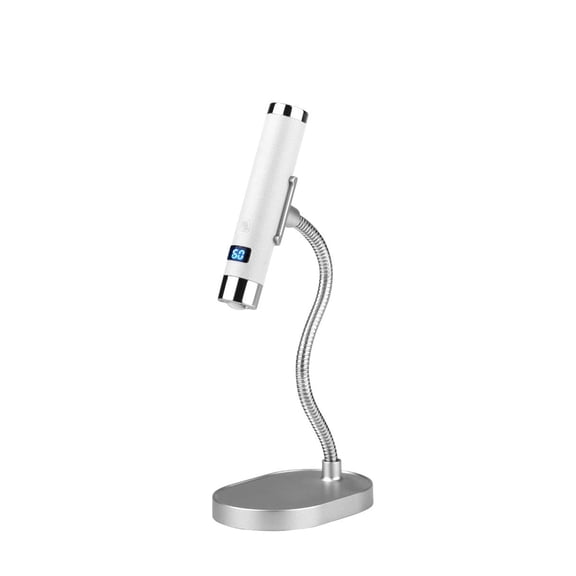 AI Smart Sensor Nail Light Portable Rechargeable Handheld Automatic Nail Dryer with Screen Display Mini Curing Lamp