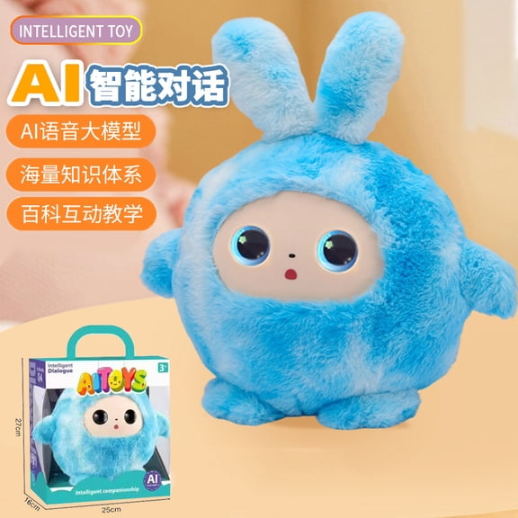 AI Smart Stuffed Animal - Multilingual Emotional AI Companion Plush Toy Interactive Learning Assistant & Memory Trainer
