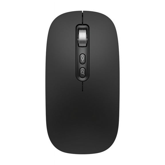AI Smart Voice Mouse Voice to Text Mouse Rechargeable 2.4G Wireless Bluetooth Mouse Voice Input Mouse for Laptops,B
